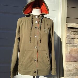 Lauren Ralph Lauren hooded tan jacket